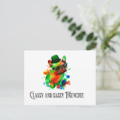 Carte Postale français classe et sassy (Debout devant)