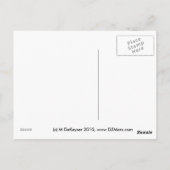 Carte Postale Français - Petite frite rose - Fries françaises (Dos)