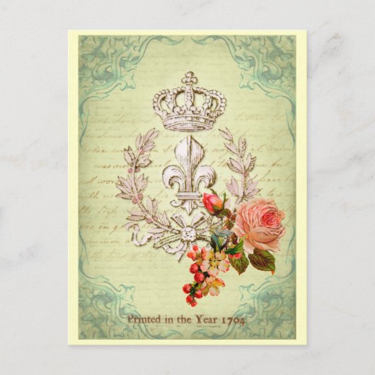 Carte Postale Français vintage (Devant)