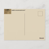 Carte postale française (Dos)