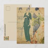Carte postale française (Devant / Derrière)