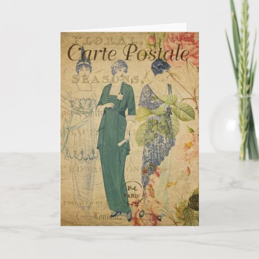 Carte postale française (Devant)