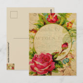 Carte postale française (Devant / Derrière)