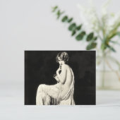 Carte postale française du début des années 1900 (Debout devant)