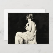 Carte postale française du début des années 1900 (Devant / Derrière)