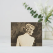 Carte postale française du début des années 1900 (Debout devant)