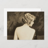 Carte postale française du début des années 1900 (Devant / Derrière)