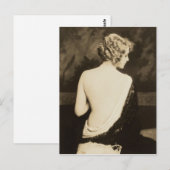 Carte postale française du début des années 1900 (Devant / Derrière)