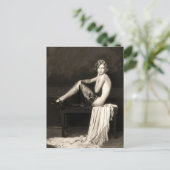 Carte postale française du début des années 1900 (Debout devant)