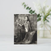 Carte postale française du début des années 1900 (Debout devant)