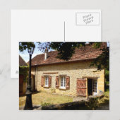 Carte postale française Gite (Devant / Derrière)