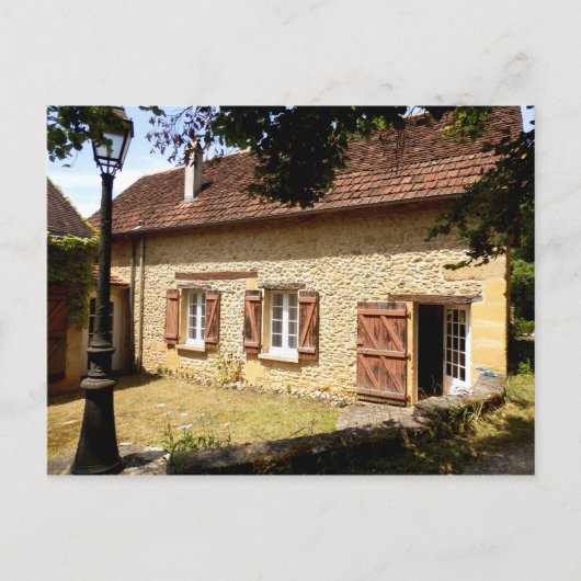 Carte postale française Gite (Devant)
