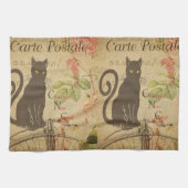 Carte postale française Serviette de cuisine (Horizontal)