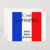 Carte Postale France (Devant / Derrière)