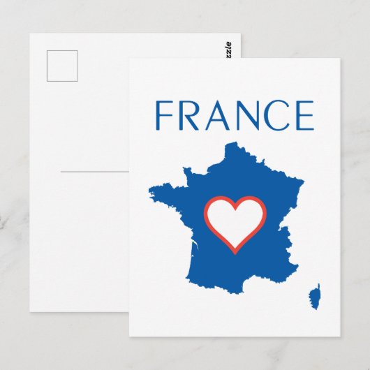 Carte Postale France (Devant / Derrière)