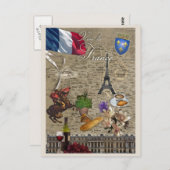 Carte Postale France (Devant / Derrière)