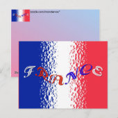 Carte postale France (Devant / Derrière)