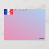 Carte postale France (Dos)