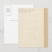 Carte Postale France 25 (Devant / Derrière)