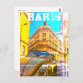 Carte Postale France Architecture Vieux Paris (Devant / Derrière)