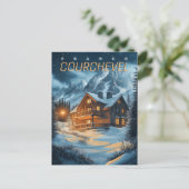 Carte Postale France : Aventure alpine - Courchevel Ski (Debout devant)