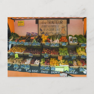 Carte Postale France, Corse. Le goût de la Corse authentique