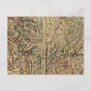 Carte Postale France et Italie