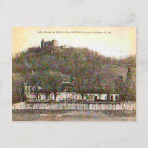 Carte Postale France Gironde, Cadillac, Château de Gros
