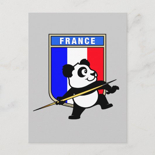 Carte Postale France Javelin Panda (Devant)