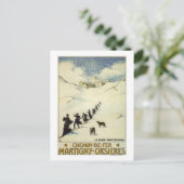 Carte Postale France - Moines faisant du Ski (Debout devant)