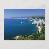 Carte Postale France, Nice, vue aérienne du port (Devant)