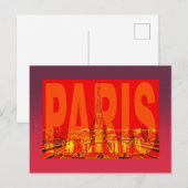 Carte Postale France Paris (Devant / Derrière)