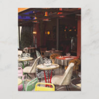 France, Paris, café extérieur
