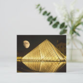 Carte Postale France, Paris, Le Musée du Louvre, Nuit (Debout devant)