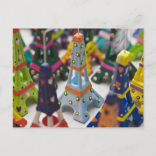 Carte Postale France, Paris, Miniature Tour Eiffel