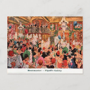 Carte Postale France, Paris, Montmatre, Pigall's Gaiety 1920