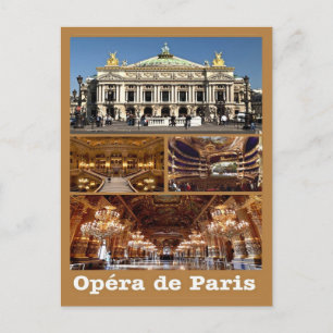Carte Postale France - Paris - Opéra de Paris - Mosaic -