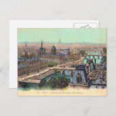 Carte Postale France, Paris, Seine (Devant / Derrière)