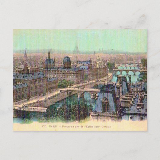 Carte Postale France, Paris, Seine (Devant)