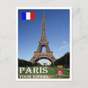 Carte Postale France - Paris - Tour Eiffel -