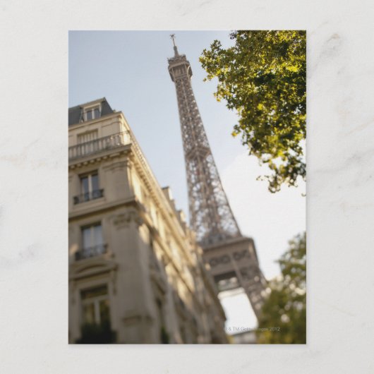 Carte Postale France, Paris, Tour Eiffel 2 (Devant)