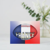 Carte Postale France Rugby Ball (Debout devant)