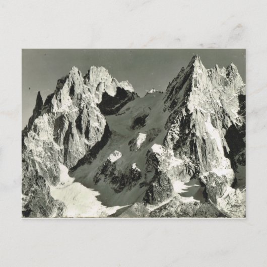 Carte Postale France vintage, Chamonix, Mont Blanc (Devant)