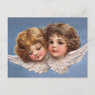 Carte Postale Frances Brundage : Angel Couple 1