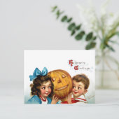 Carte Postale Frances Brundage : Garçon et fille avec Jack O'Lan (Debout devant)