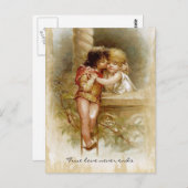 Carte Postale Frances Brundage : Roméo et Juliet (Devant / Derrière)