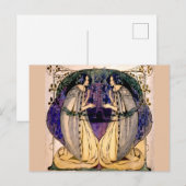 Carte Postale Frances MacDonald - Printemps (Devant / Derrière)