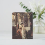 Carte Postale Francesco Hayez - Le dernier baiser de Roméo et Ju (Debout devant)