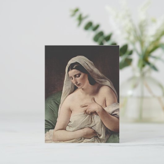 Carte Postale Francesco Hayez-Odalisque (Debout devant)