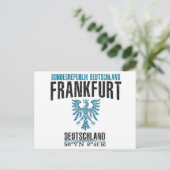 Carte Postale Francfort (Debout devant)
